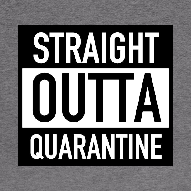 Straight Outta Quarantine Shirt - Social Distancing Shirt - Self Quarantine - Introvert Shirt - social distance shirt by nataliesnow24